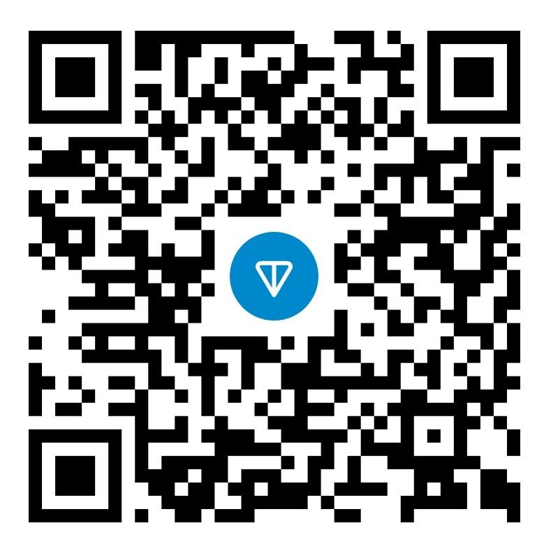 QR code TON
